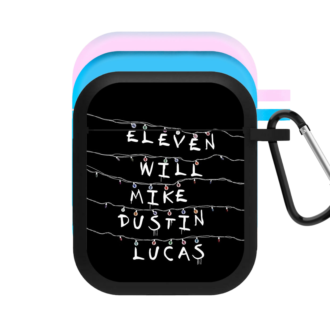 Eleven, Will, Mike, Dustin & Lucas - Stranger Things AirPods Case