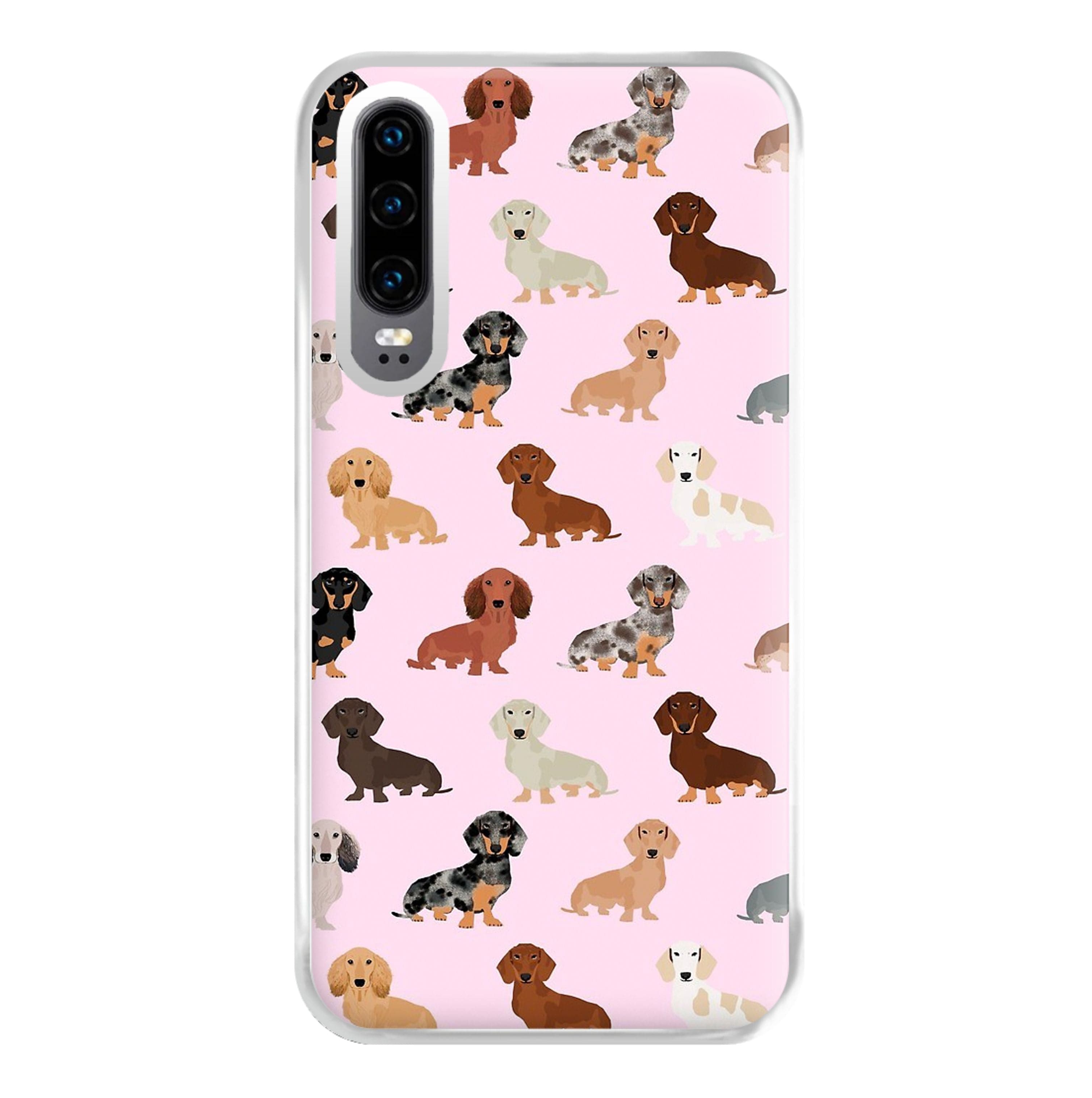 Dachshund Breed Pattern Phone Case