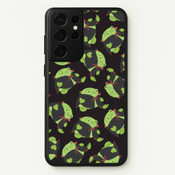 Vampire Frog Pattern  - Halloween Galaxy S21 Ultra Case