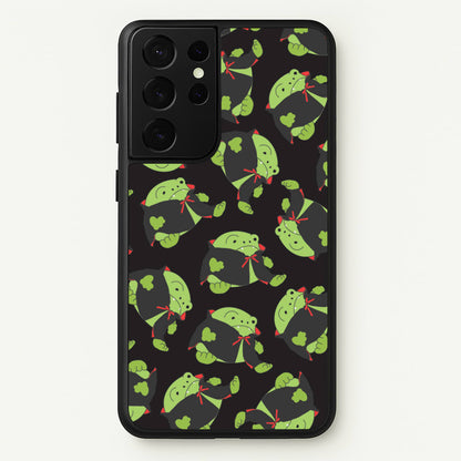 Vampire Frog Pattern  - Halloween Galaxy S21 Ultra Case