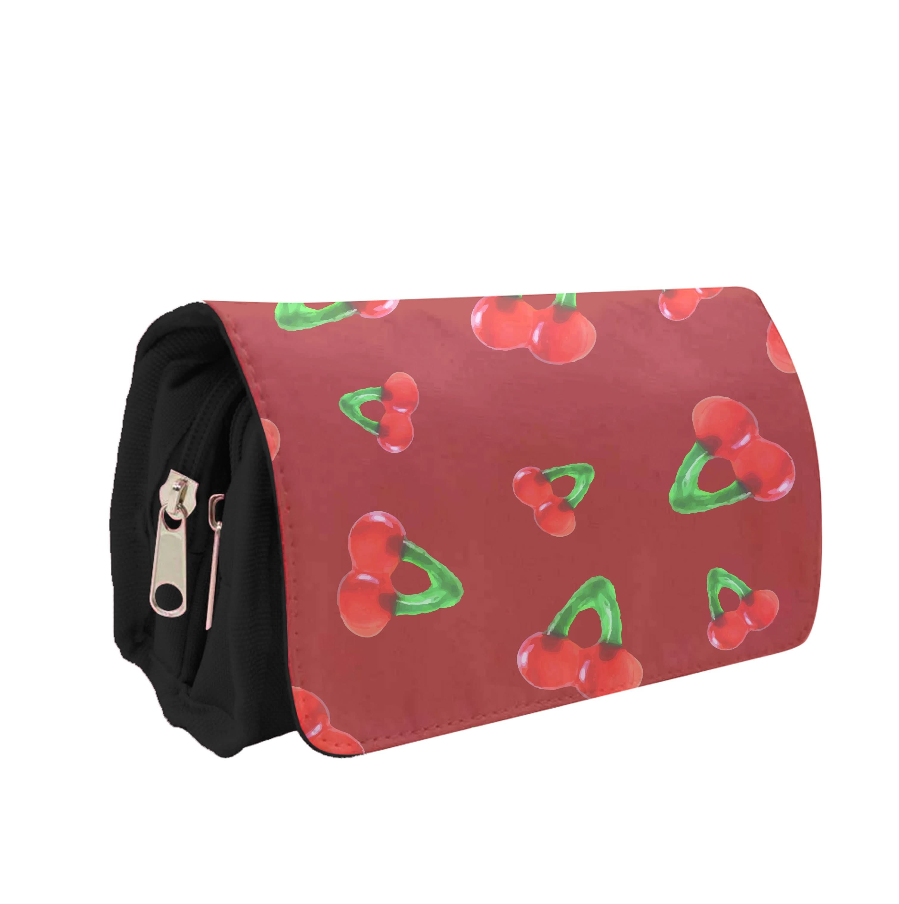 Gummy Cherries Pattern Pencil Case