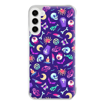 Horroriffic Halloween Pattern Phone Case