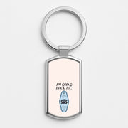 I'm Going Back To 505 Keyring Luxury Keyring 1