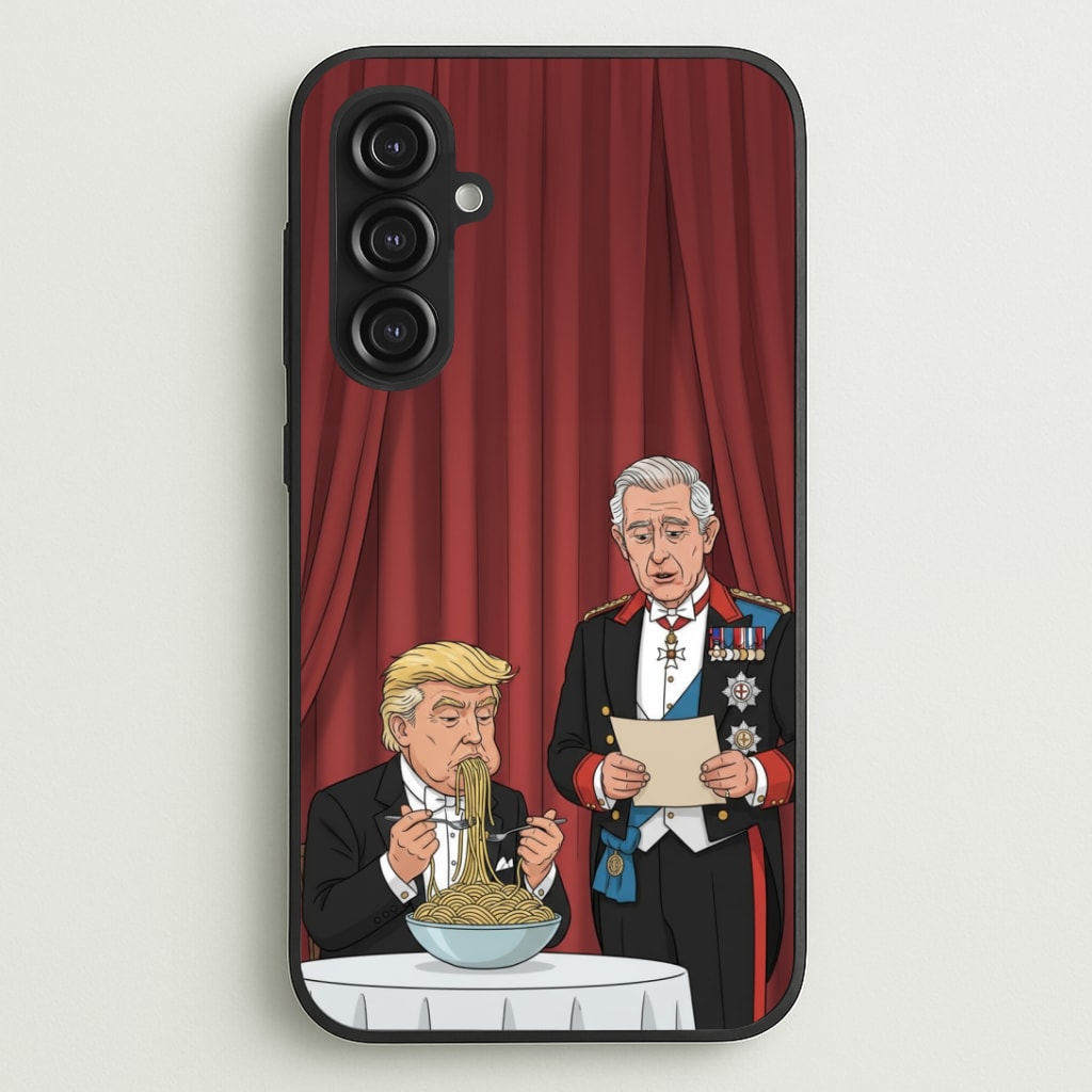 Charles & Donald's Spaghetti Galaxy S23FE Case