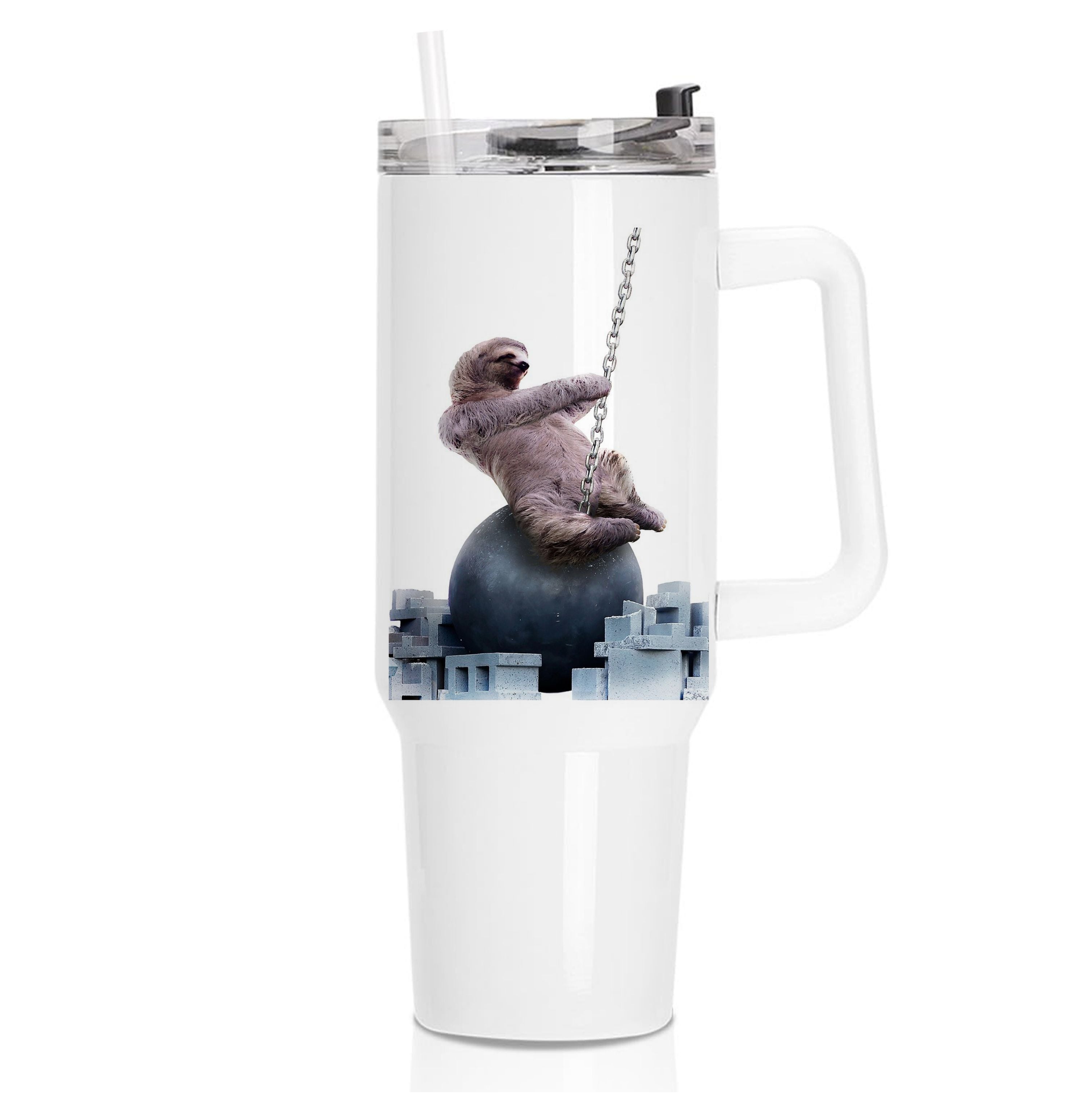 Wrecking Ball Sloth Tumbler