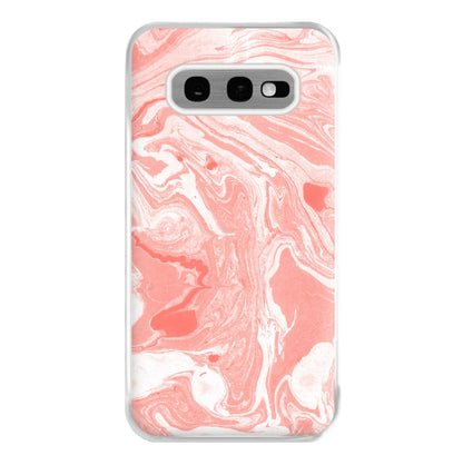 Pink Swirly Marble Phone Case