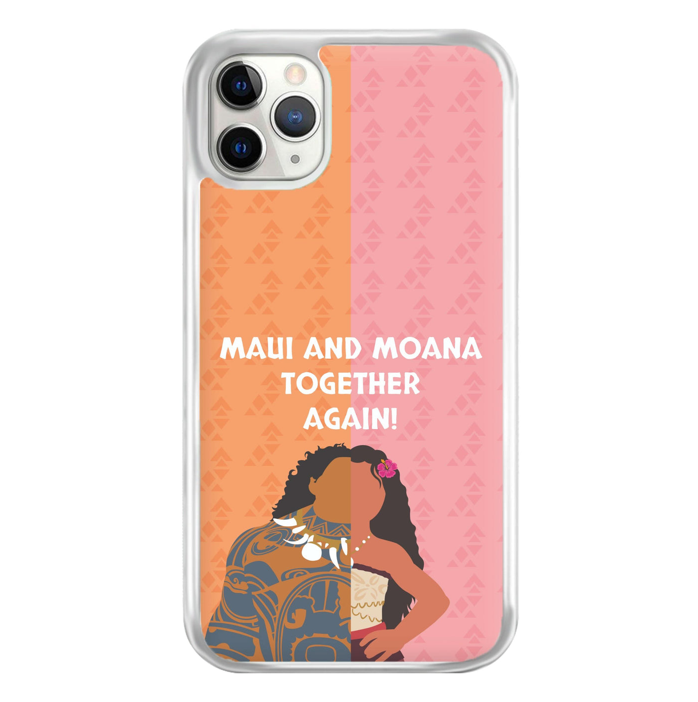 Maui And Moana Together Again Phone Case