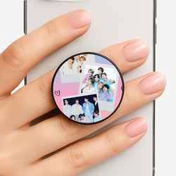K-Pop Band Polaroid Collage Phone Grip
