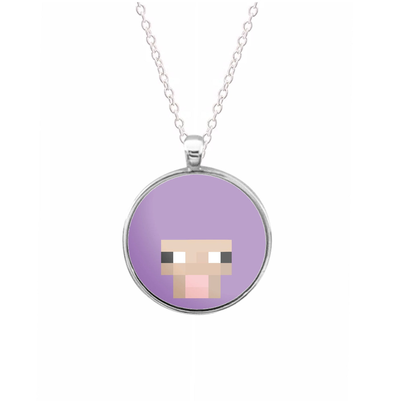 Purple Sheep Necklace