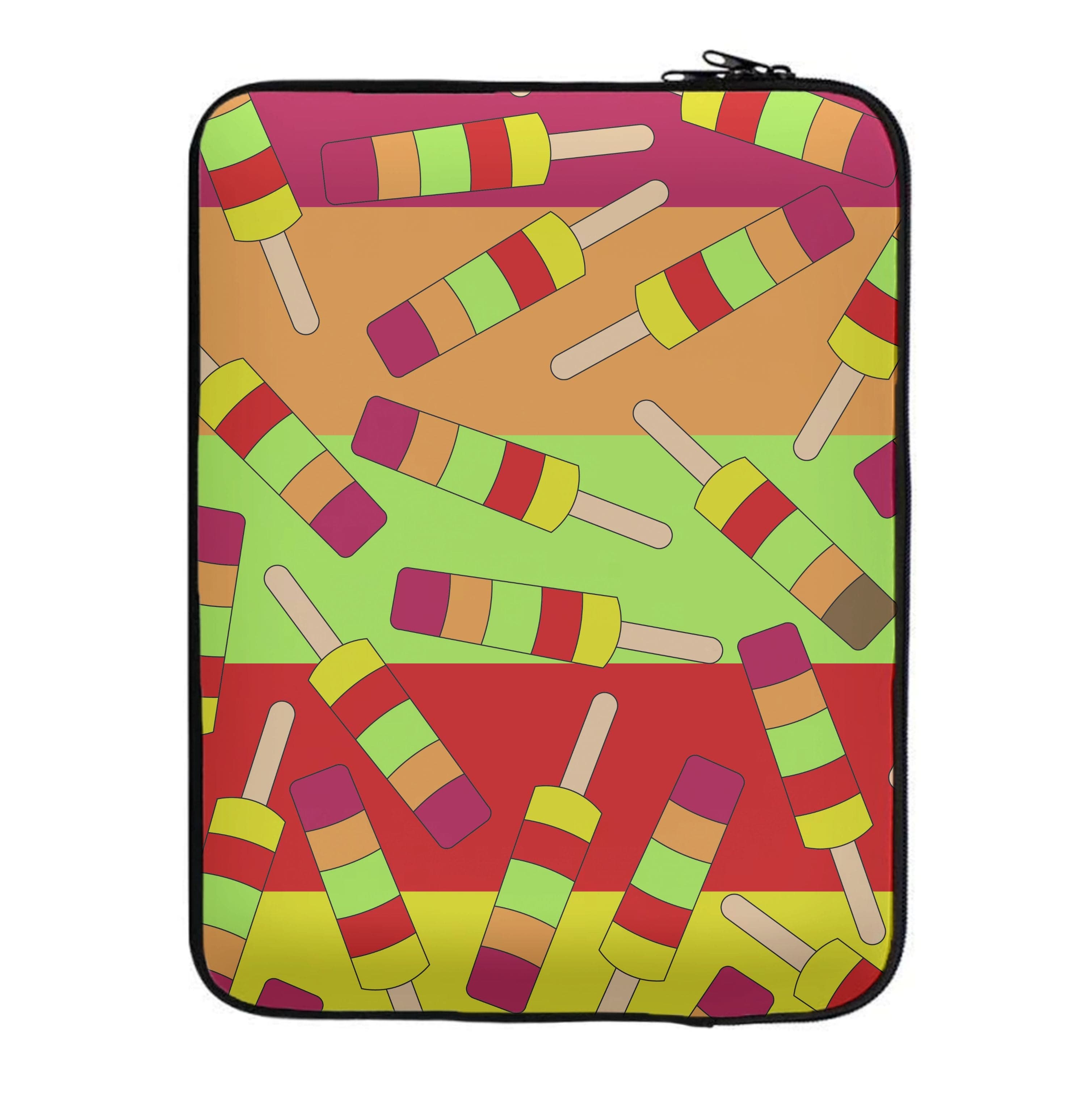 Pastels - Ice Cream Patterns Laptop Sleeve