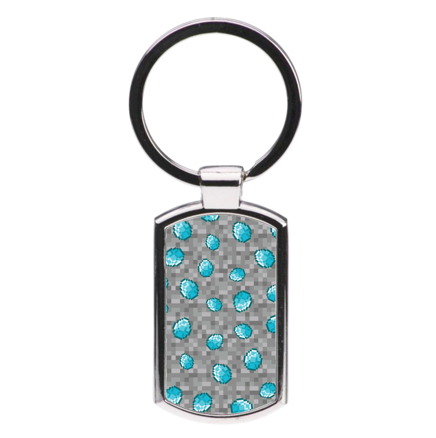 Diamond Pattern Luxury Keyring