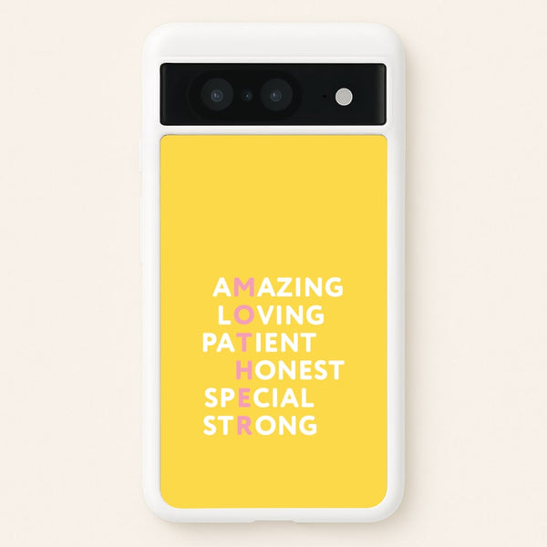 Mother Anagram Google Pixel 8 Case