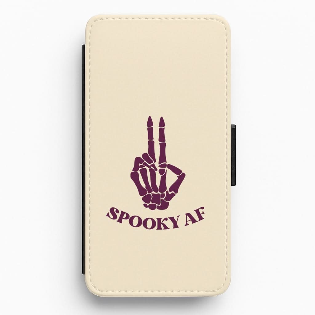 Spooky AF Flip / Wallet Phone Case
