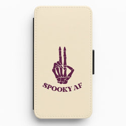 Spooky AF Flip / Wallet Phone Case