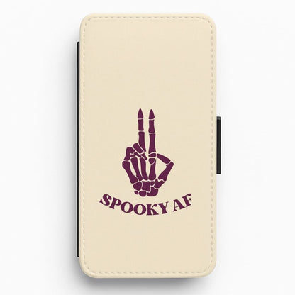 Spooky AF Flip / Wallet Phone Case