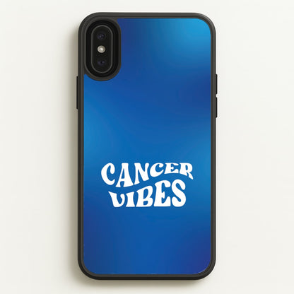 Cancer Vibes Gradient Zodiac iPhone XS Max Case