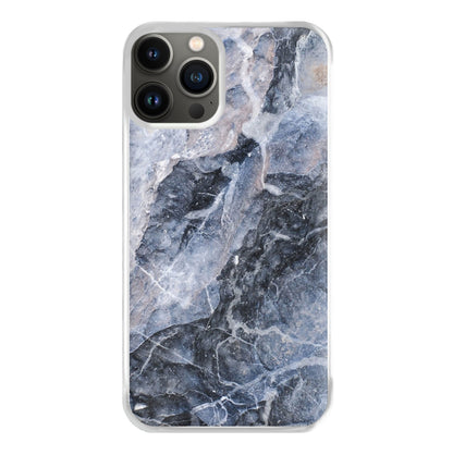 Grey and White Marble Phone Case