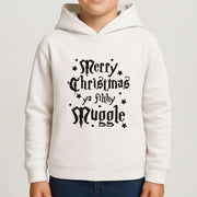 Merry Christmas You Filthy Muggle Kids Hoodie 4