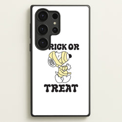 Trick Or Treat Cartoon Beagle Galaxy S25 Ultra Case