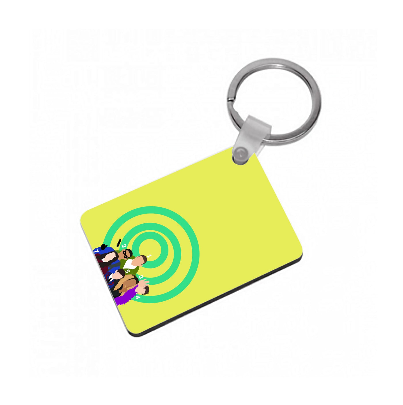 Kids Numbers Keyring