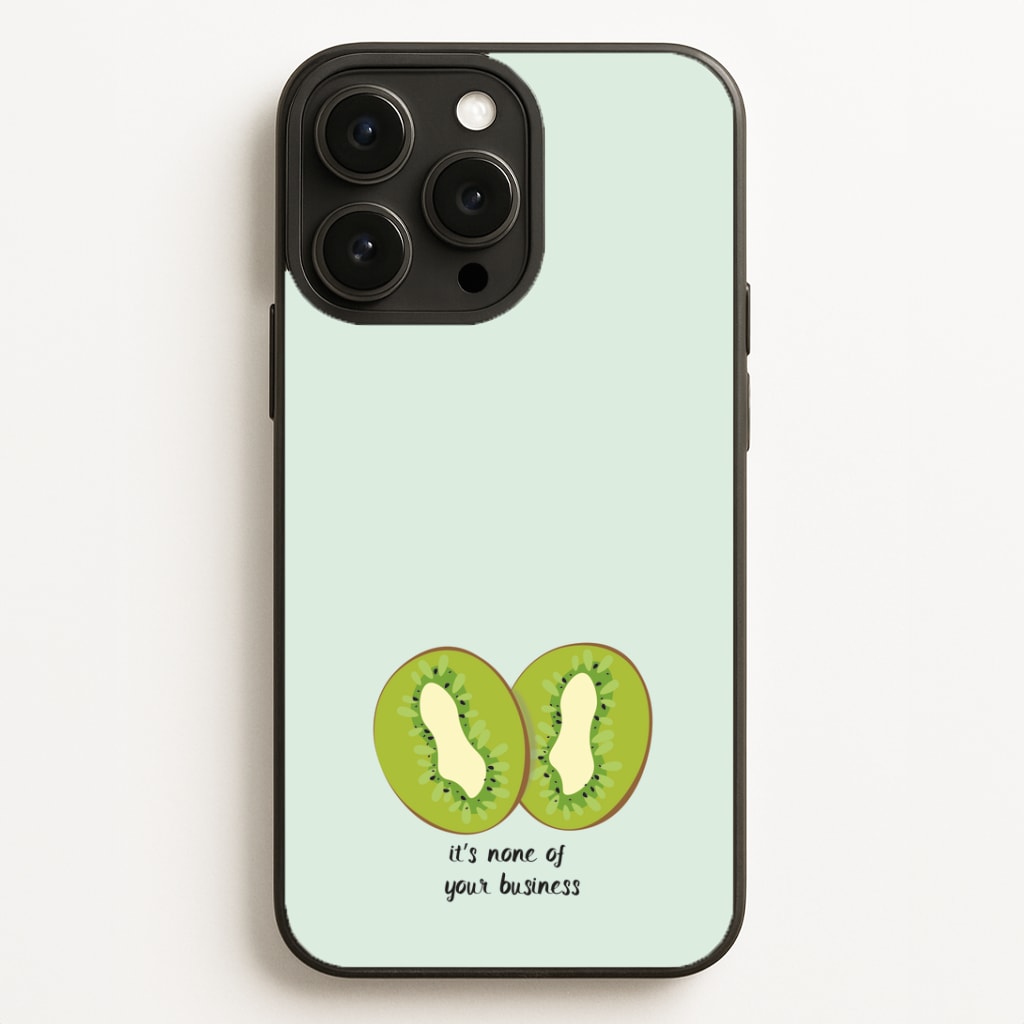 It's None Of Your Business - Harry Phone Case for iPhone, Samsung Galaxy and Google Pixel