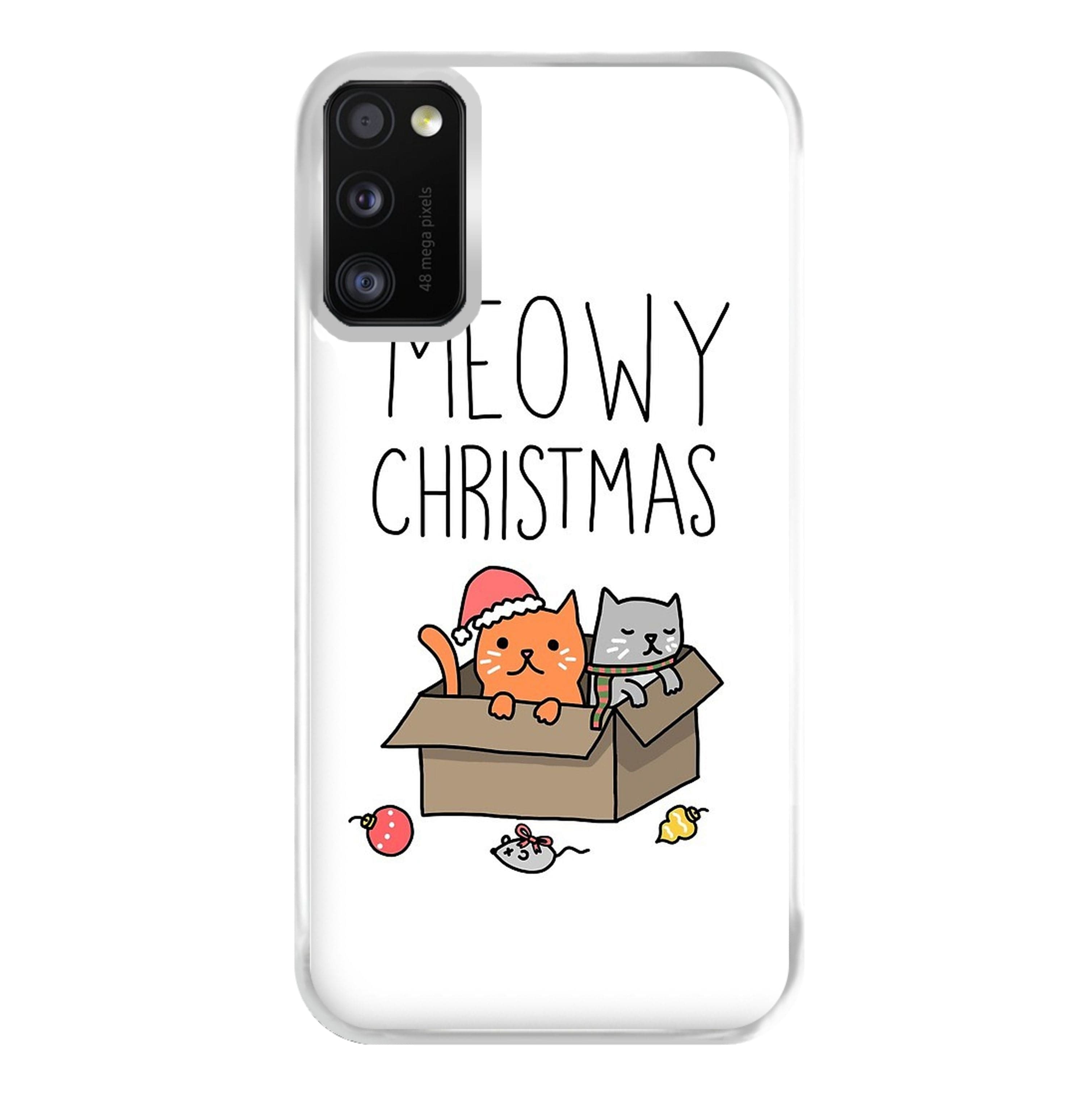 Meowy Christmas Phone Case