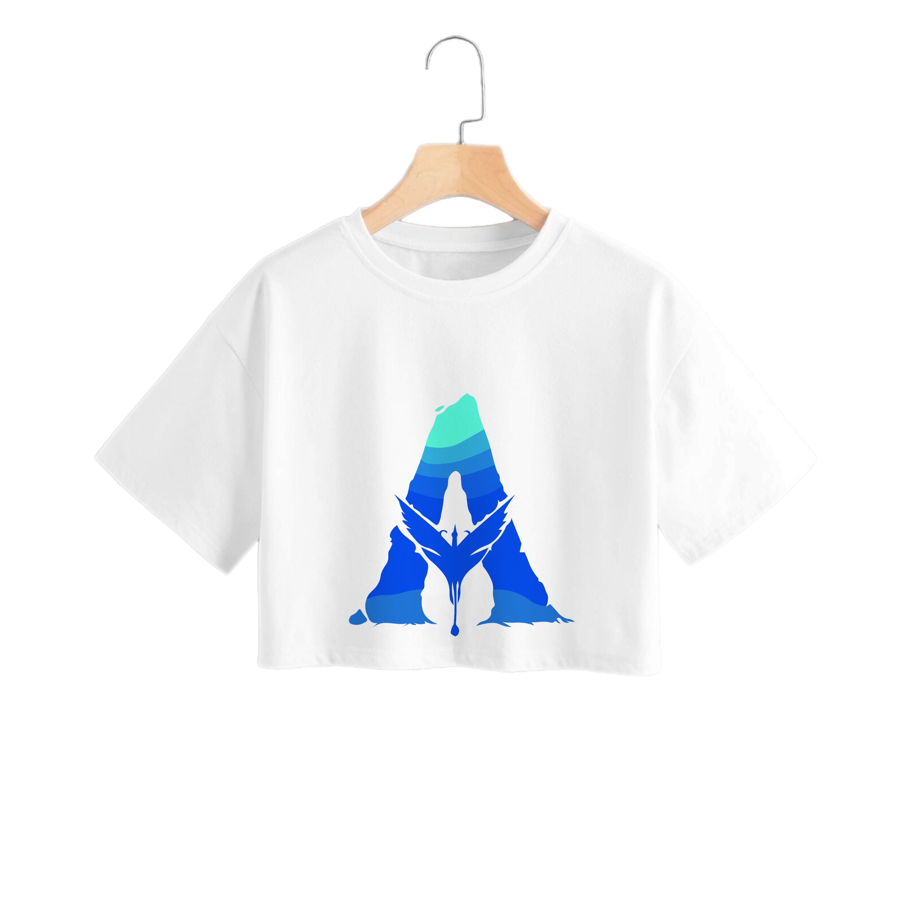 Alien World Logo Crop Top