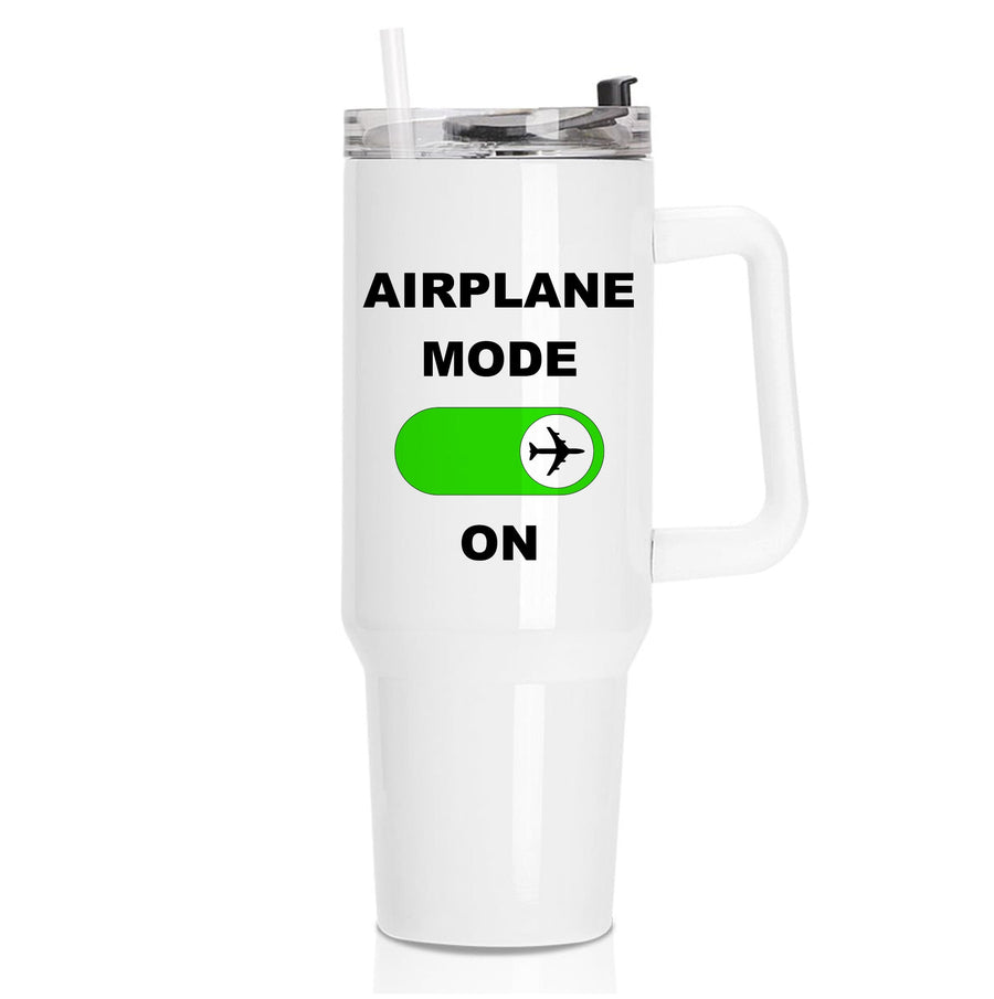 Airplane Mode On - Travel Tumbler