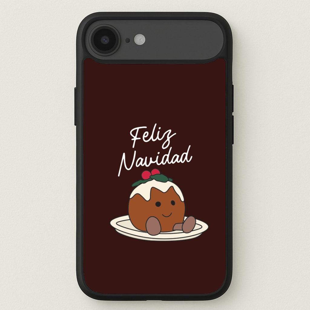 Christmas Pudding Plush iPhone 17 Air Case
