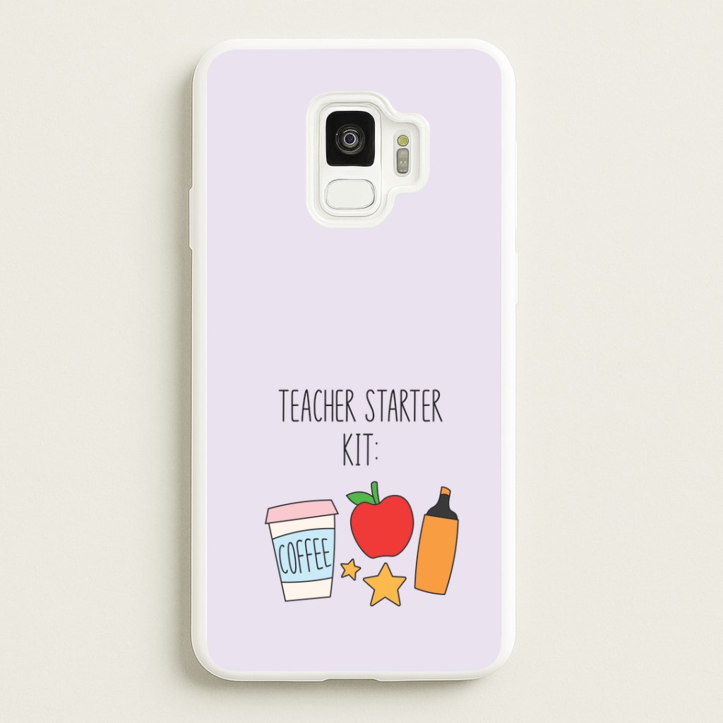 Teacher Starter Kit Galaxy S9 Case