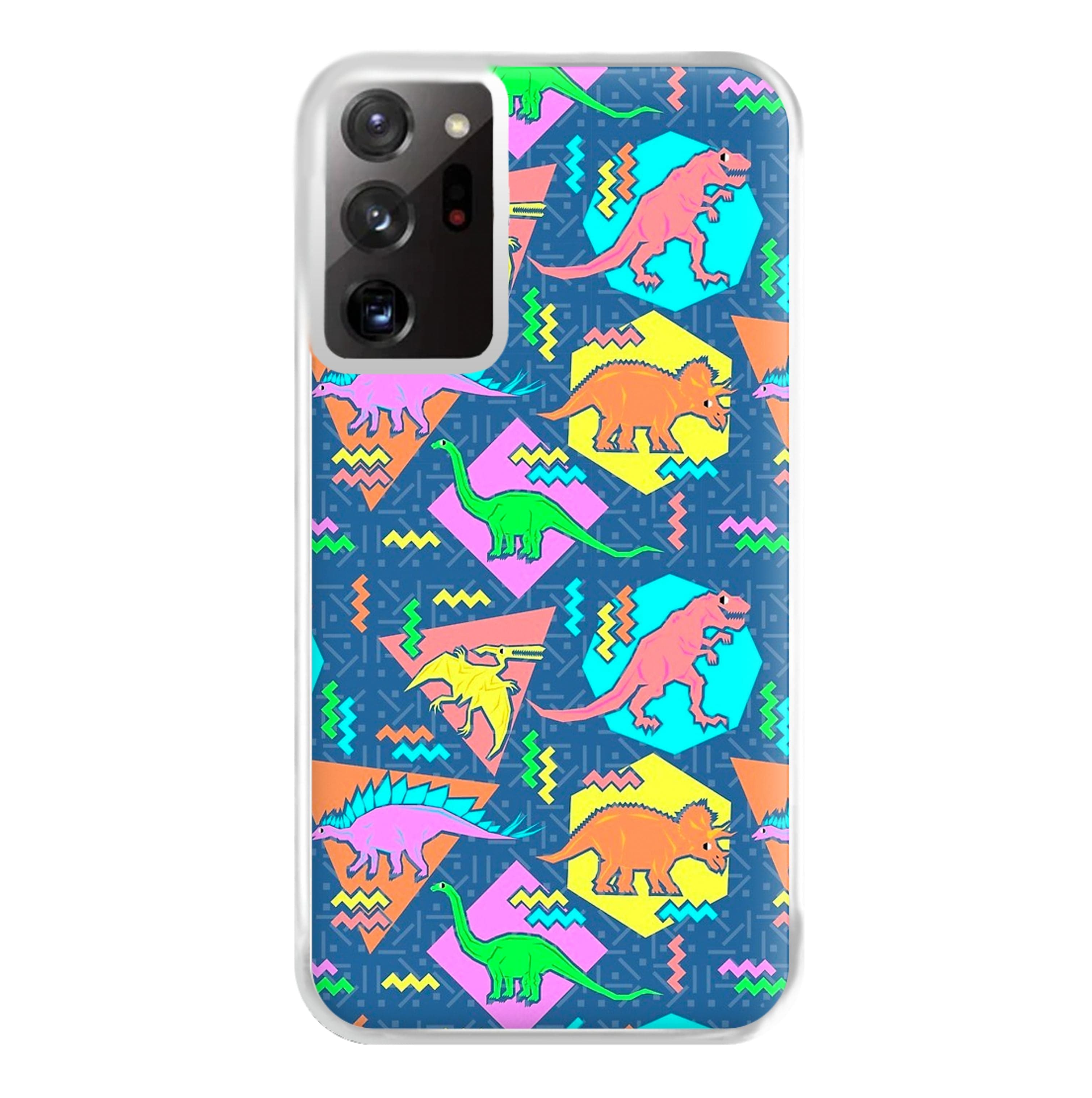 Nineties Dinosaurs Pattern Phone Case