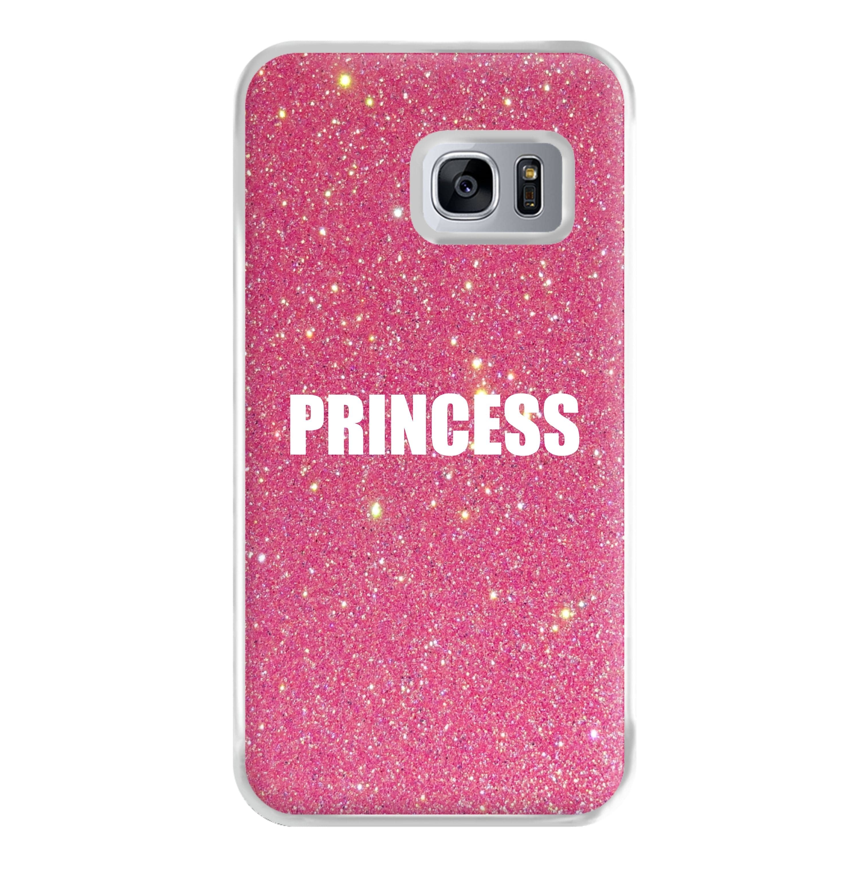 Glittery Pink Princess Phone Case