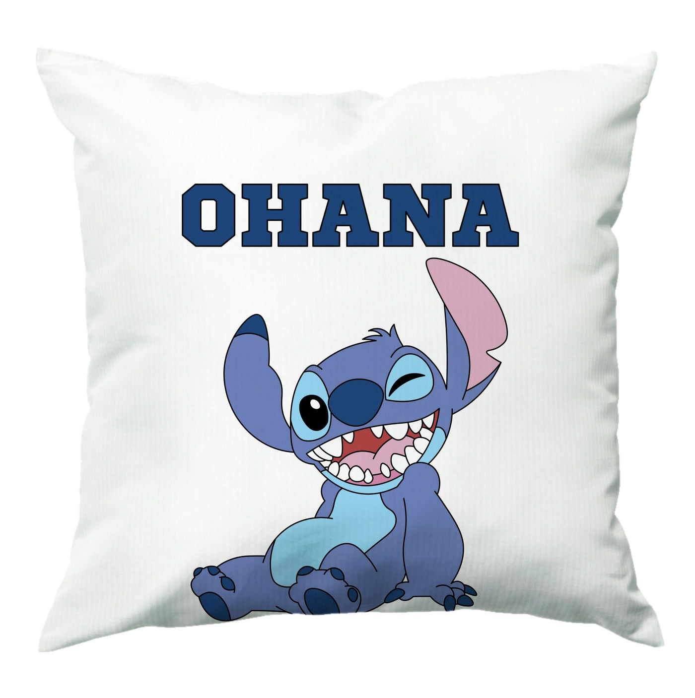 Blue Alien Ohana Cushion