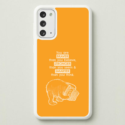 You Are Braver Galaxy Note 20 Case