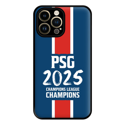 Champion League Winners 25 PSG iPhone 14 Pro Max Case