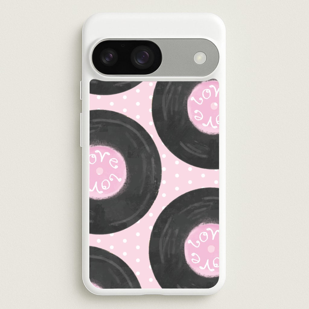 Thrifted Vinyl Polka Pattern Google Pixel 9 / 9 Pro Case