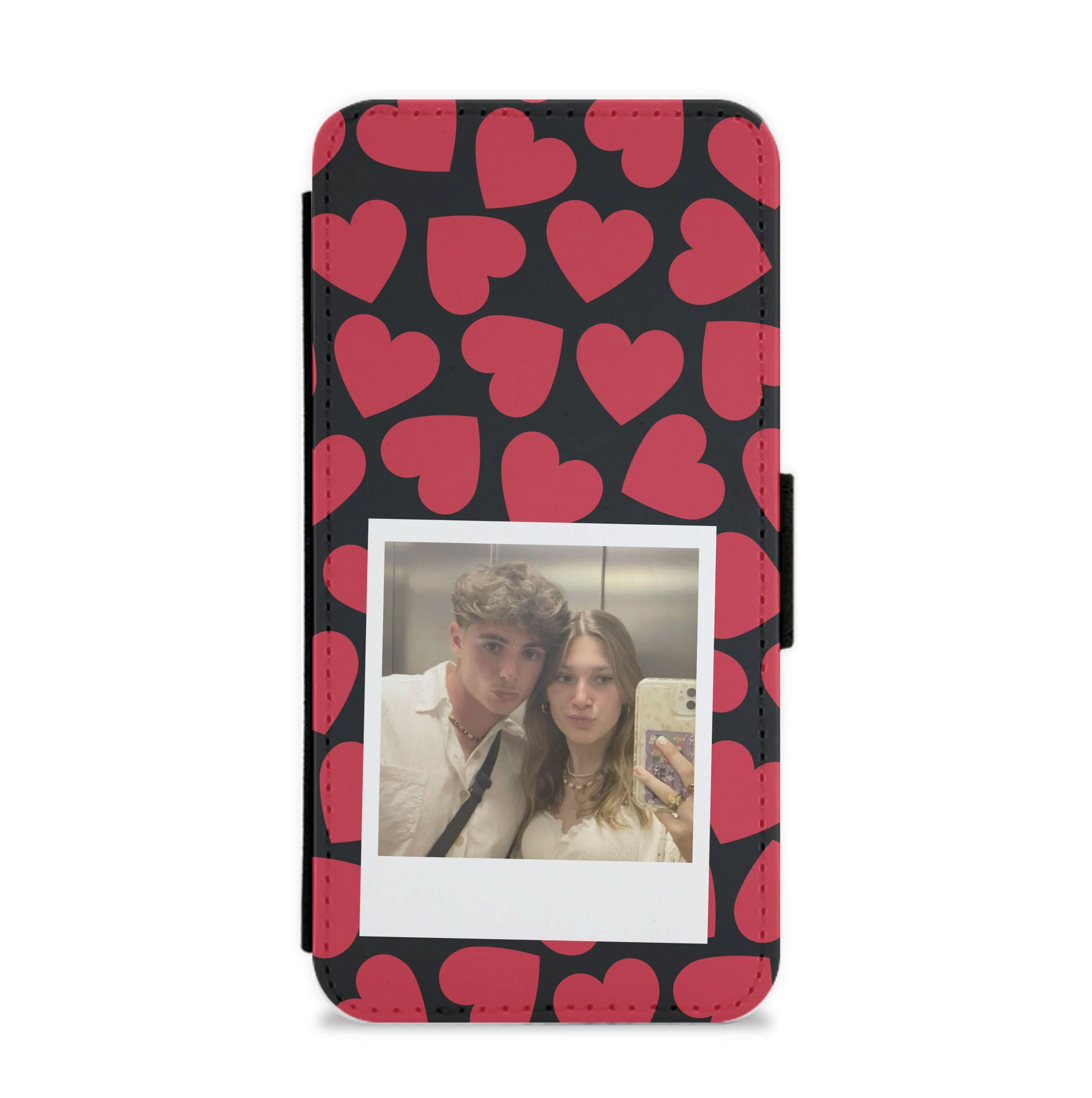 Valentine's Polaroid Flip / Wallet Phone Case