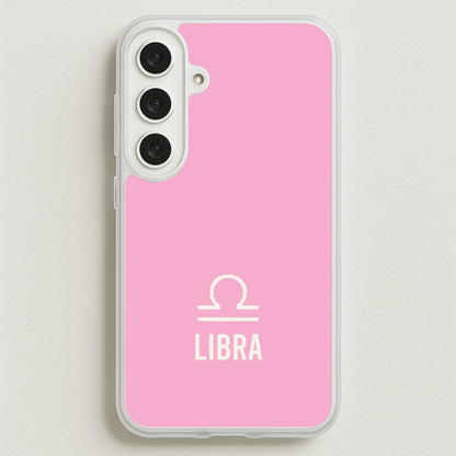 Libra Pastel Zodiac Galaxy S25FE Case
