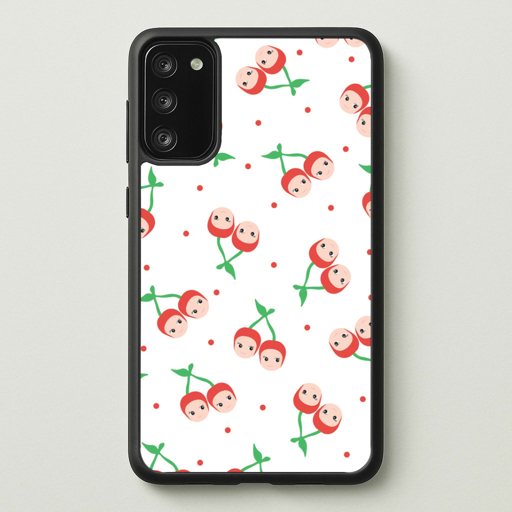 Cherry Angels Pattern Galaxy S20 Case