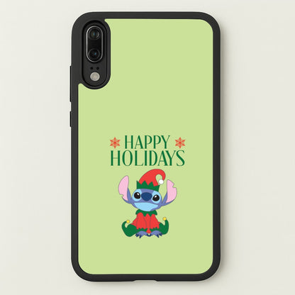 Cute Blue Alien Elf Huawei P20 Case
