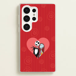 J And S Heart Galaxy S25 Ultra Case