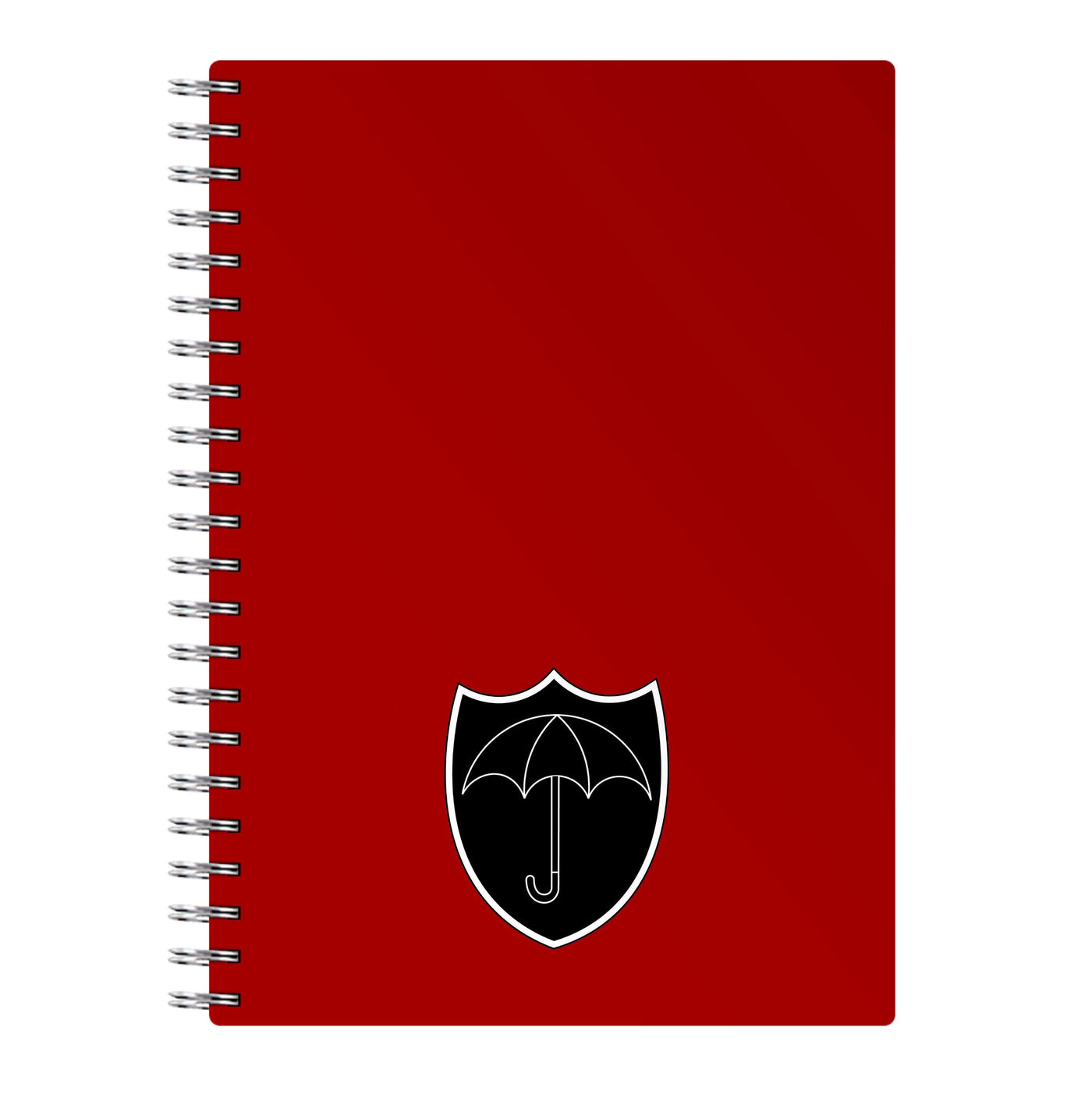 Umbrella Black Notebook