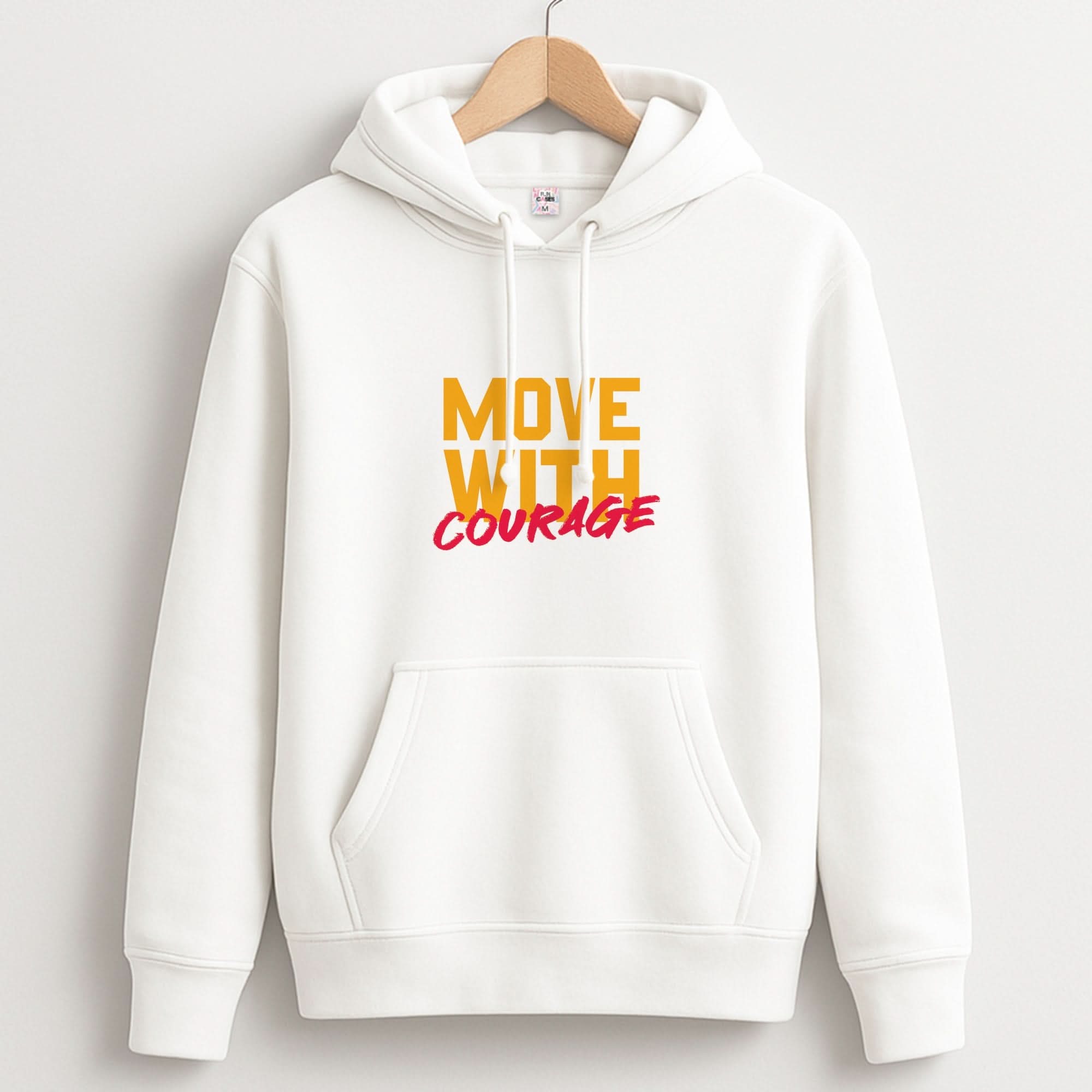 Move With Courage Unisex Hoodie