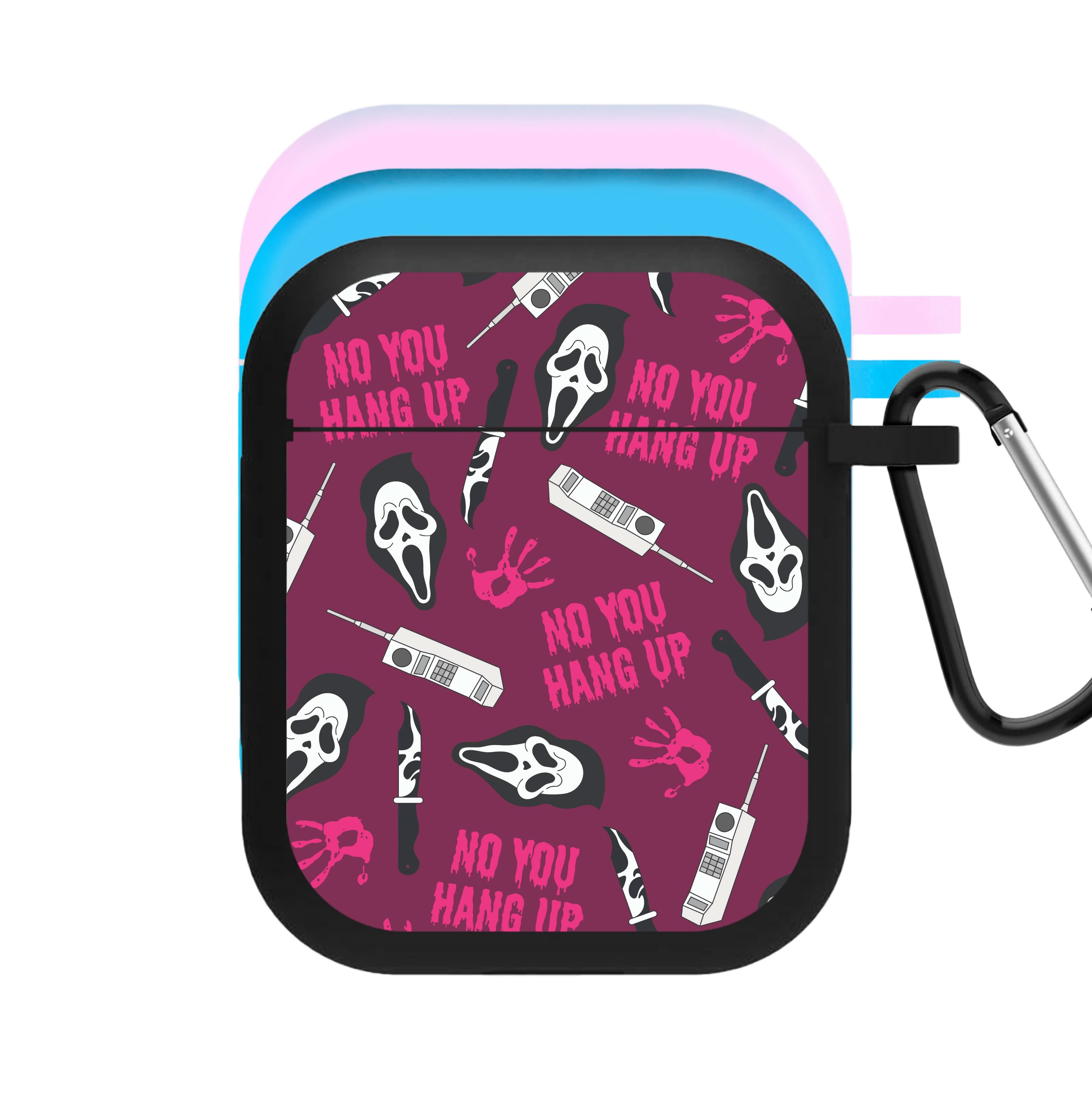 Scary Movie Props Patterm AirPods Case