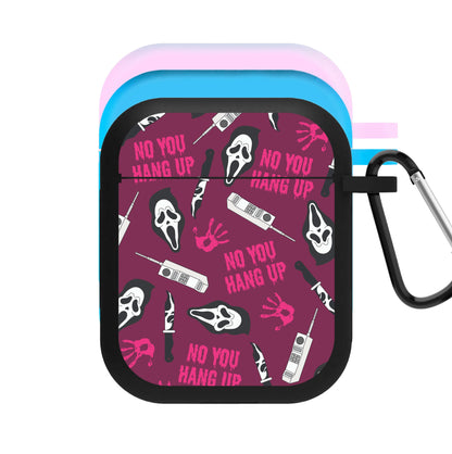 Scary Movie Props Patterm AirPods Case