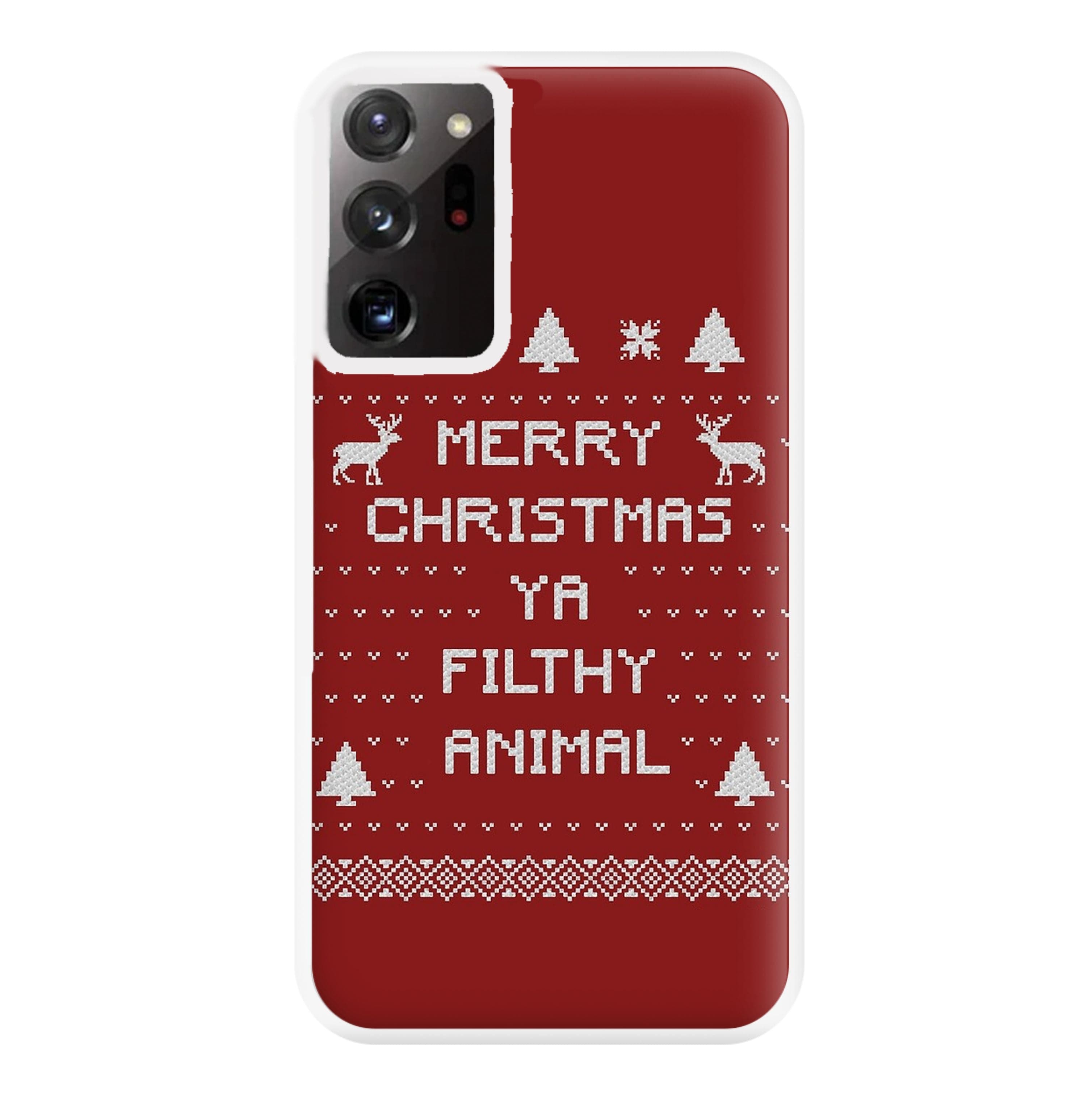 Merry Christmas Ya Filthy Animal Phone Case