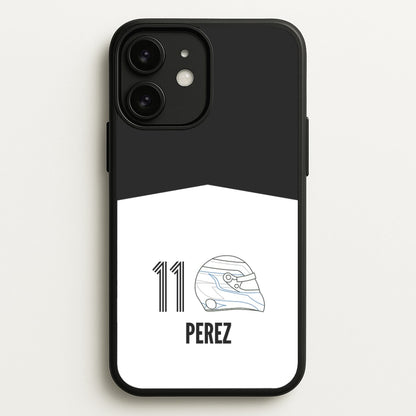 Perez Helmet 2026 iPhone 11 Case