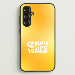 Gemini Vibes Gradient Zodiac Galaxy S23FE Case