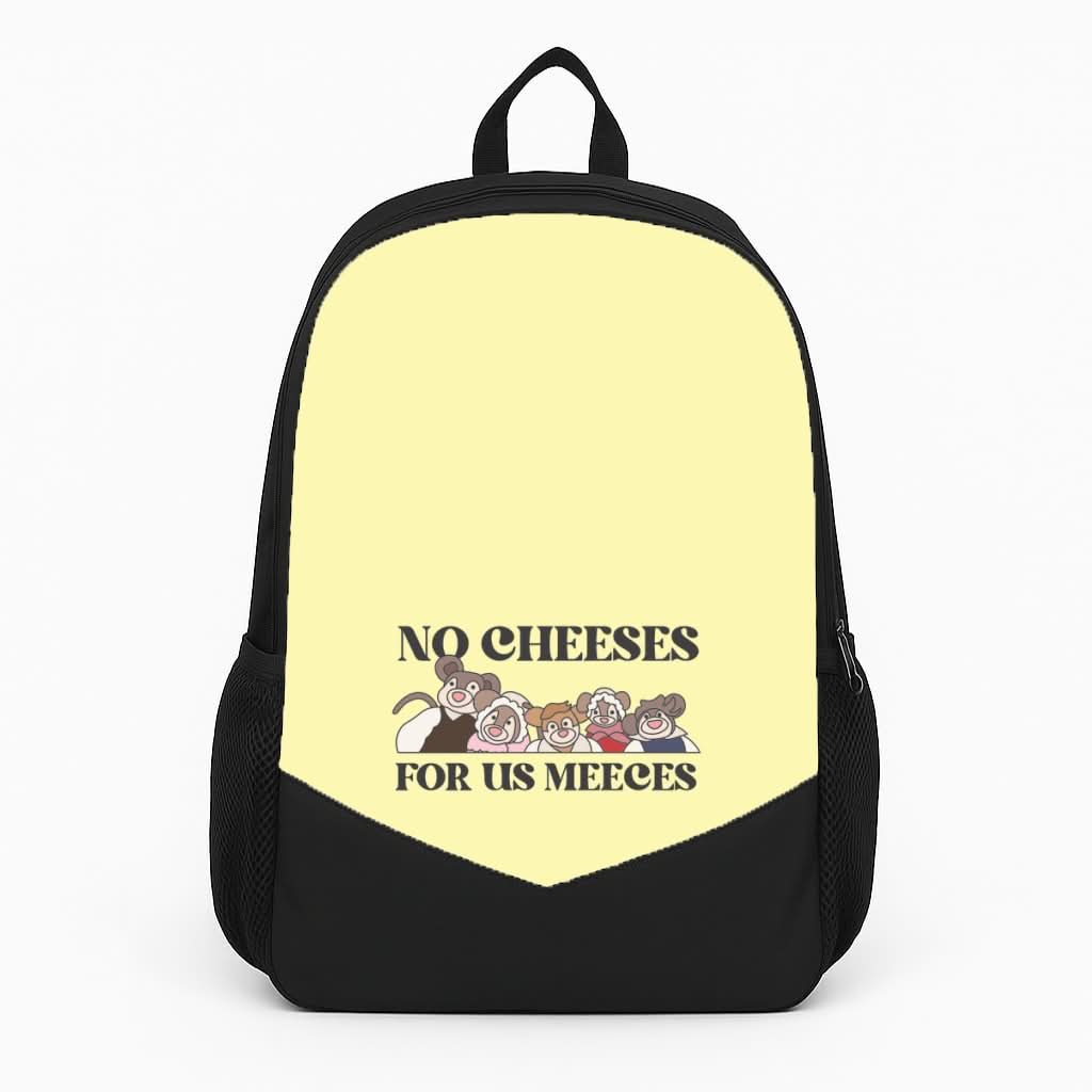 No Cheeses For Us Meeces II Backpack