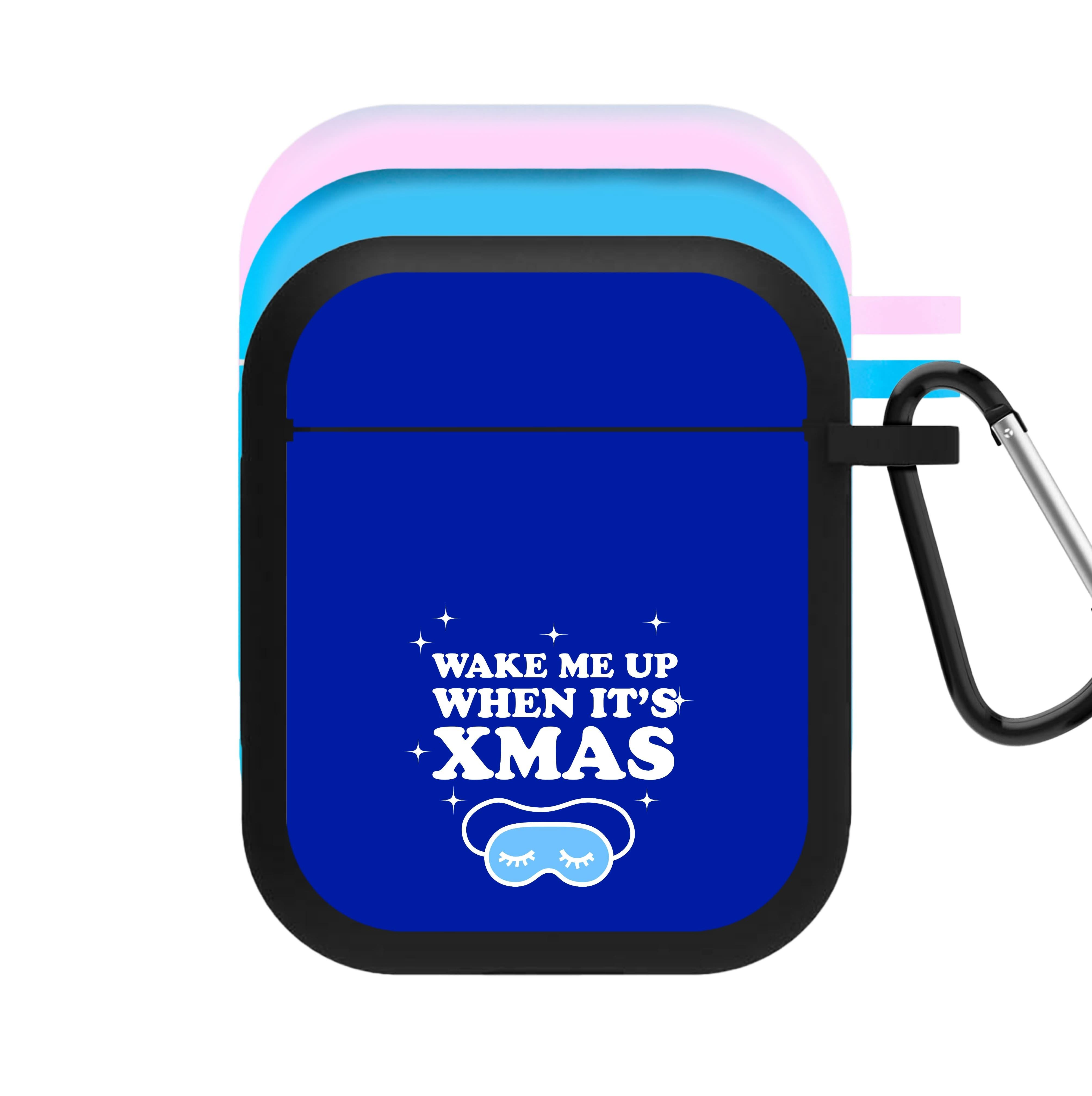 Wake Me Up When Its Xmas AirPods Case